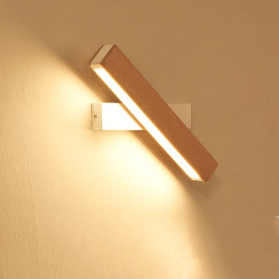 Wooden LED Wall Lamp Modern Lighting