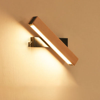 Wooden LED Wall Lamp Modern Lighting